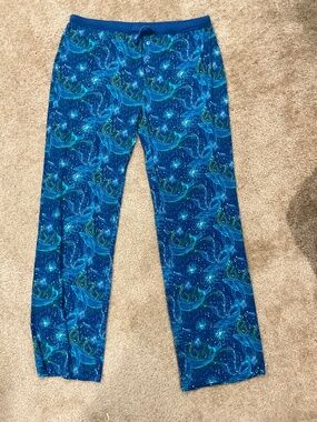 Cariloha Pajama bottoms, bamboo/cotton/spandex blend, size XL, blue whales